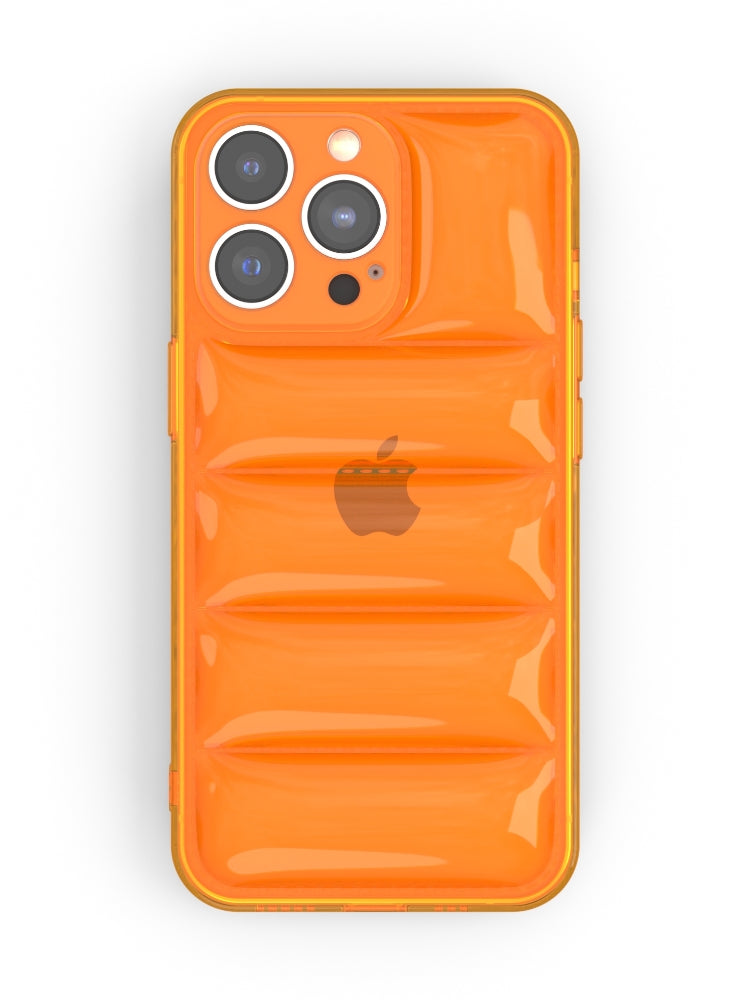 Neon Orange Puffer iPhone Case iPhone 13 Pro Max Neon Orange Puffer iPhone Case iPhone 13 Pro Max