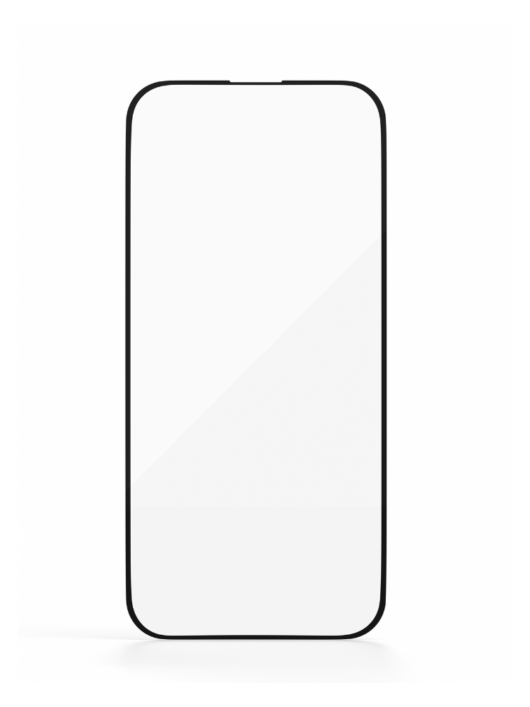 Close-up image of a premium screen protector designed for iPhone 17 Pro Max,, iPhone 16 Pro Max, iPhone 15 Pro Max, and iPhone 14 Pro Max. The ultra-clear tempered glass fits edge-to-edge across the display, showcasing a slim profile, rounded edges, and anti-scratch coating. Light reflections emphasize its bubble-free, crystal-clear surface, highlighting smooth touch sensitivity and flawless full-screen protection for all compatible iPhone models.