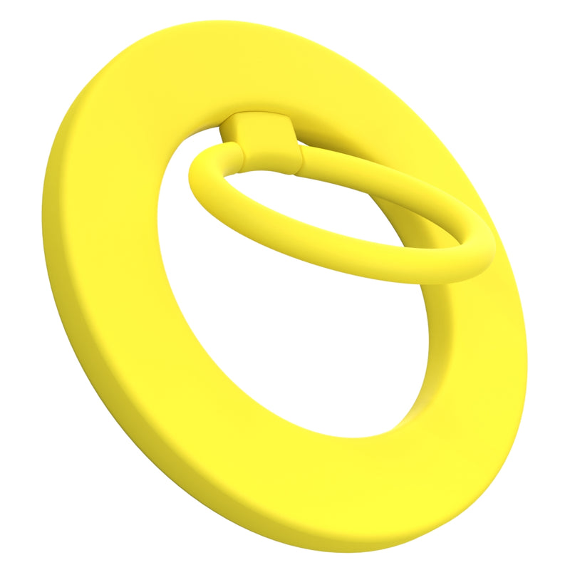 Neon Yellow MagSafe Ring Grip and Stand