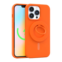 Neon Orange MagSafe Ring Grip and Stand