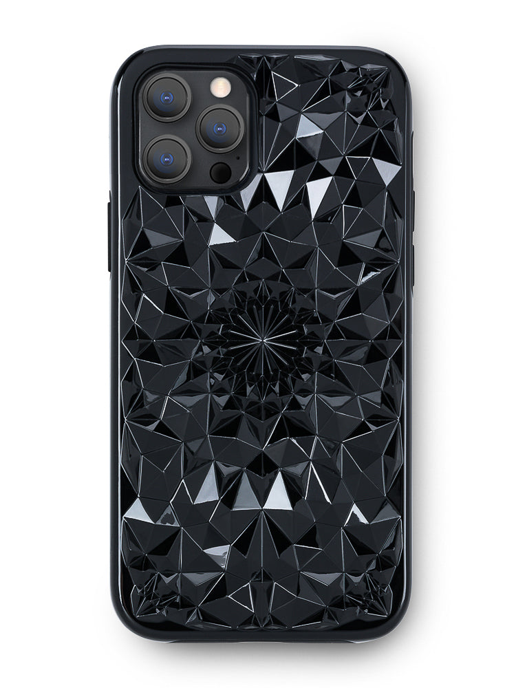 Gloss Black Kaleidoscope iPhone Case