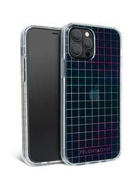 Holographic Grid iPhone Case