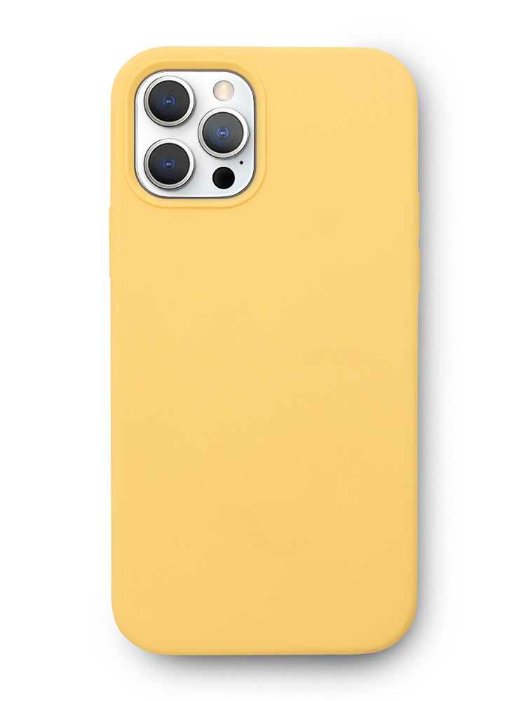 Pastel Yellow iPhone Case