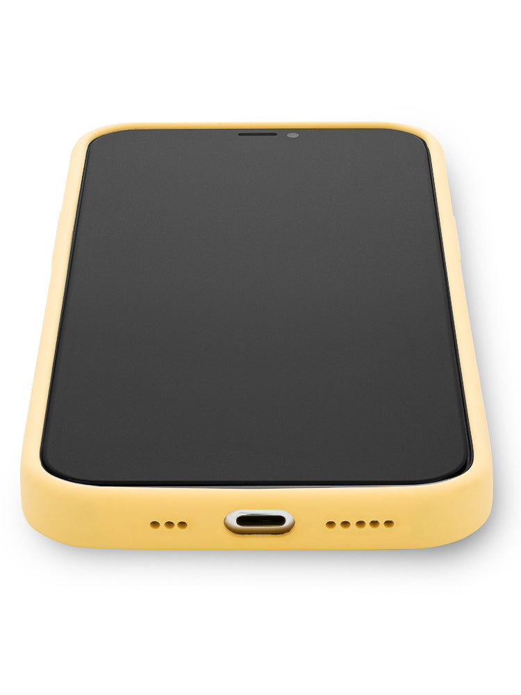 Pastel Yellow iPhone Case