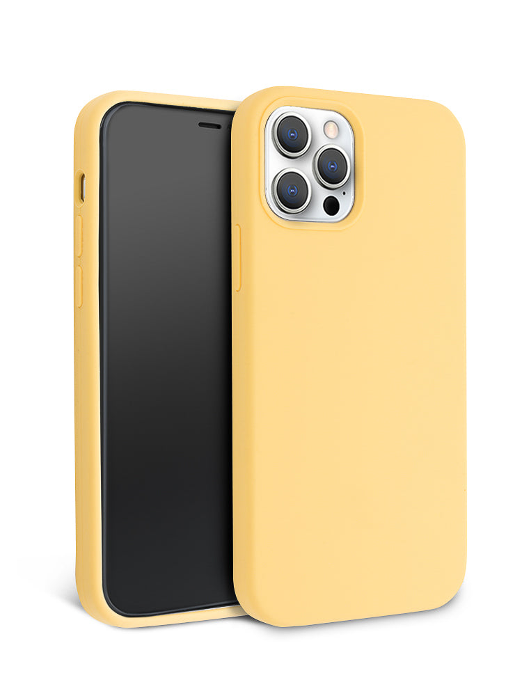 Pastel Yellow iPhone Case
