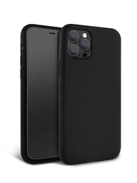 Matte Black Silicone iPhone Case