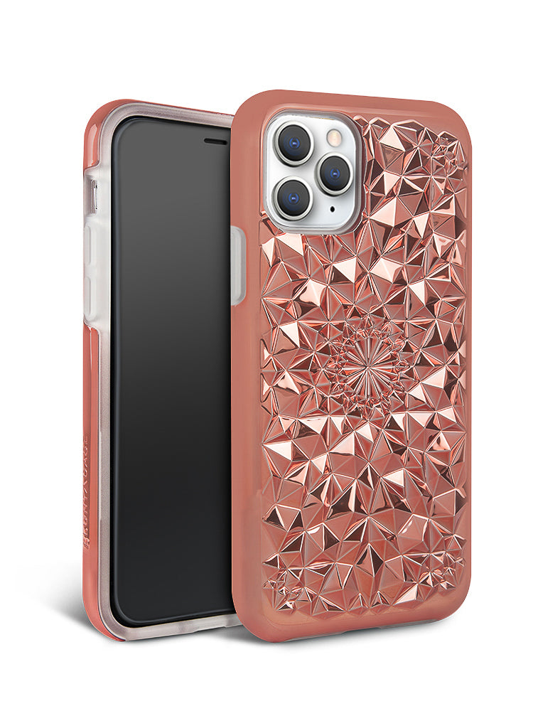 Kaleidoscope Rose Gold iPhone Case for iPhone 11 Pro Max Kaleidoscope Rose Gold iPhone Case for iPhone 11 Pro Max