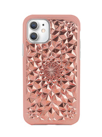 Rose Gold Kaleidoscope iPhone Case