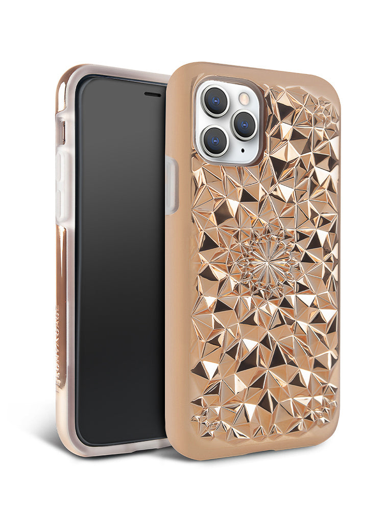 Kaleidoscope Gold iPhone Case for iPhone 11, 11 Pro, 11 Pro Max, X