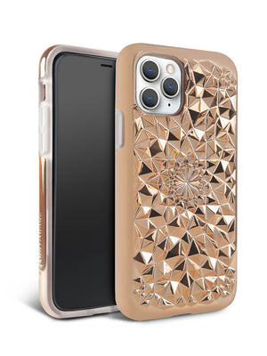 Gold Kaleidoscope iPhone Case