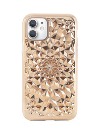 Gold Kaleidoscope iPhone Case