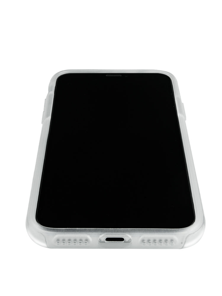 Clear Cosmic Holographic Kaleidoscope iPhone Case