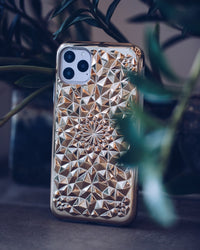 Gold Kaleidoscope iPhone Case