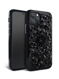 Gloss Black Kaleidoscope iPhone Case