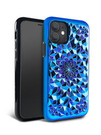 Cosmic Holographic Kaleidoscope iPhone Case