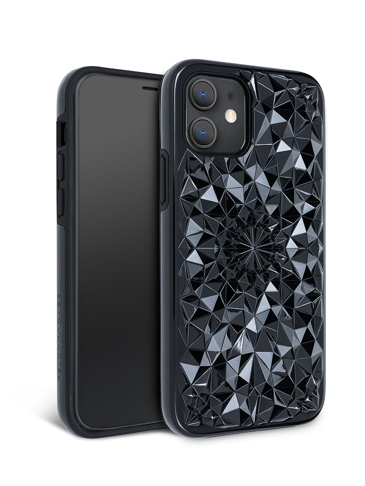 Gloss Black Kaleidoscope iPhone Case