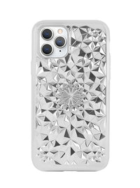 Silver Kaleidoscope iPhone Case