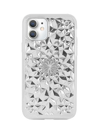 Silver Kaleidoscope iPhone Case