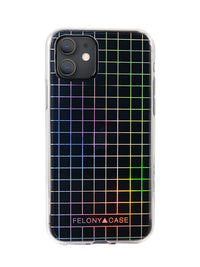 Holographic Grid iPhone Case