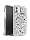 Silver Kaleidoscope iPhone Case