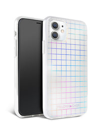 Holographic Grid iPhone Case