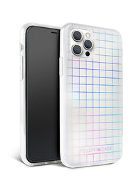 Holographic Grid iPhone Case