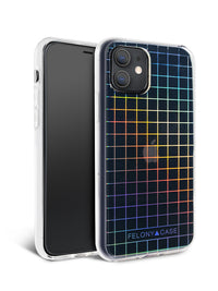 Holographic Grid iPhone Case