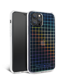 Holographic Grid iPhone Case