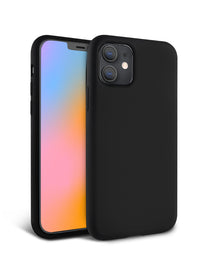 Matte Black Silicone iPhone Case