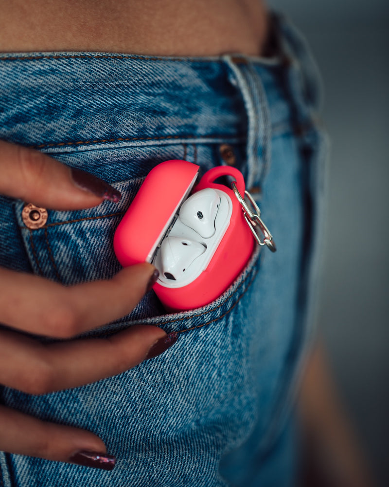 Neon Pink AirPods Case