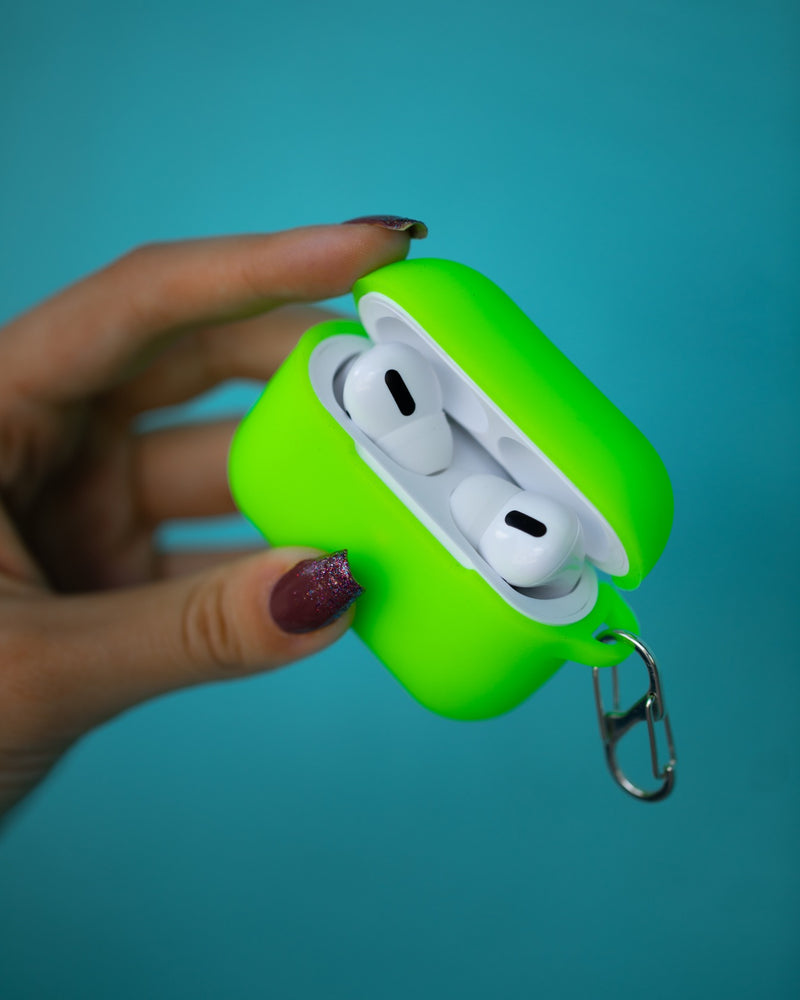 Neon Green AirPods Case