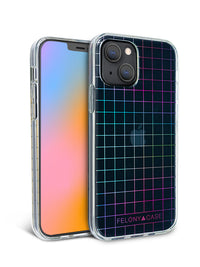 Holographic Grid iPhone Case