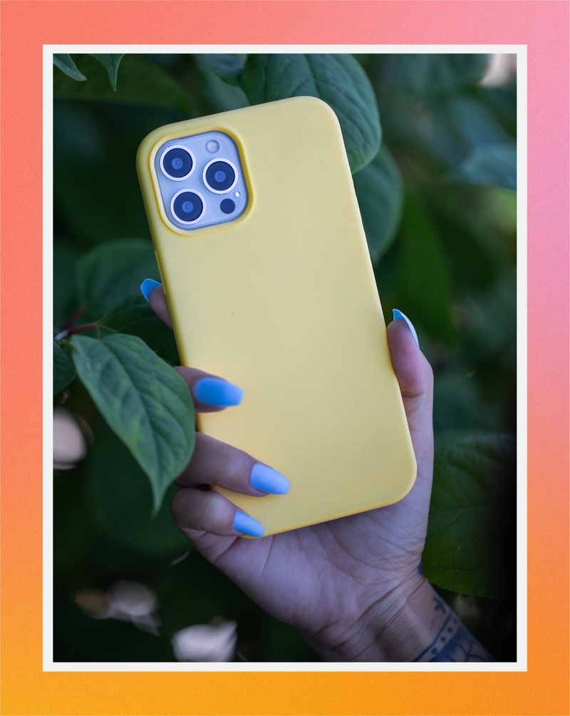 Pastel Yellow iPhone Case