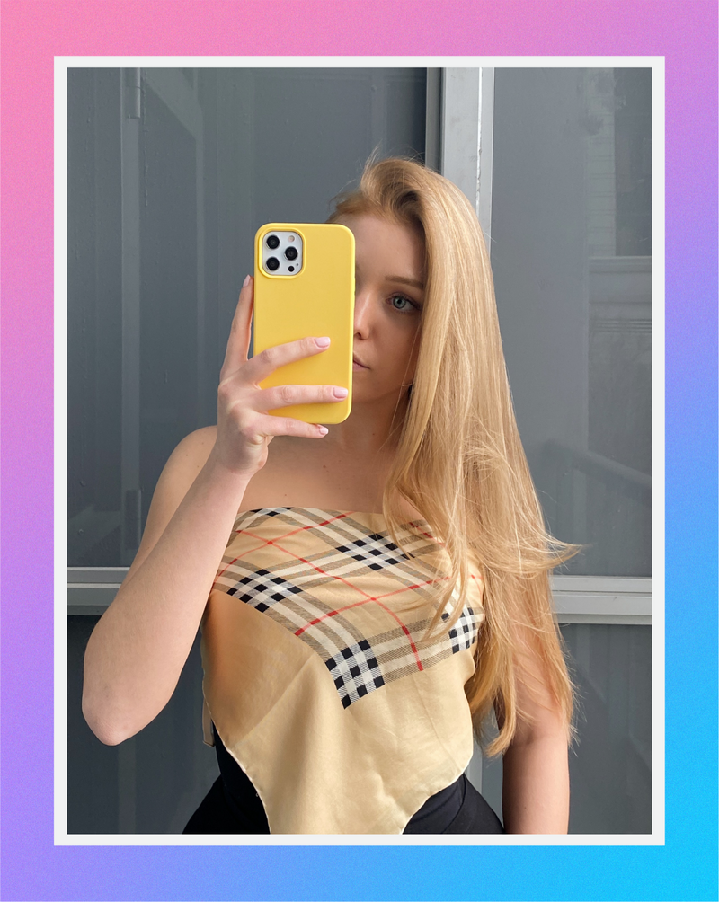 Pastel Yellow iPhone Case