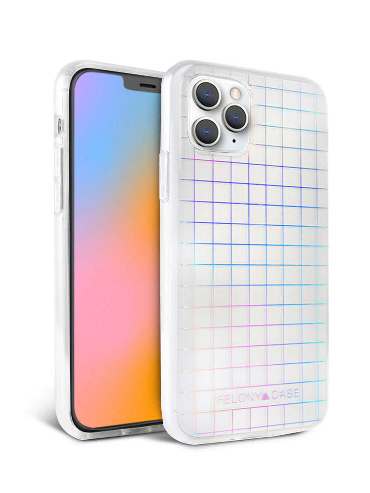 Holographic Grid iPhone Case