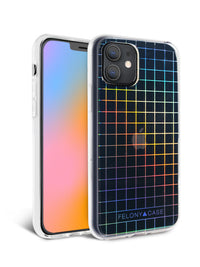 Holographic Grid iPhone Case