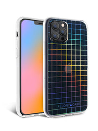 Holographic Grid iPhone Case