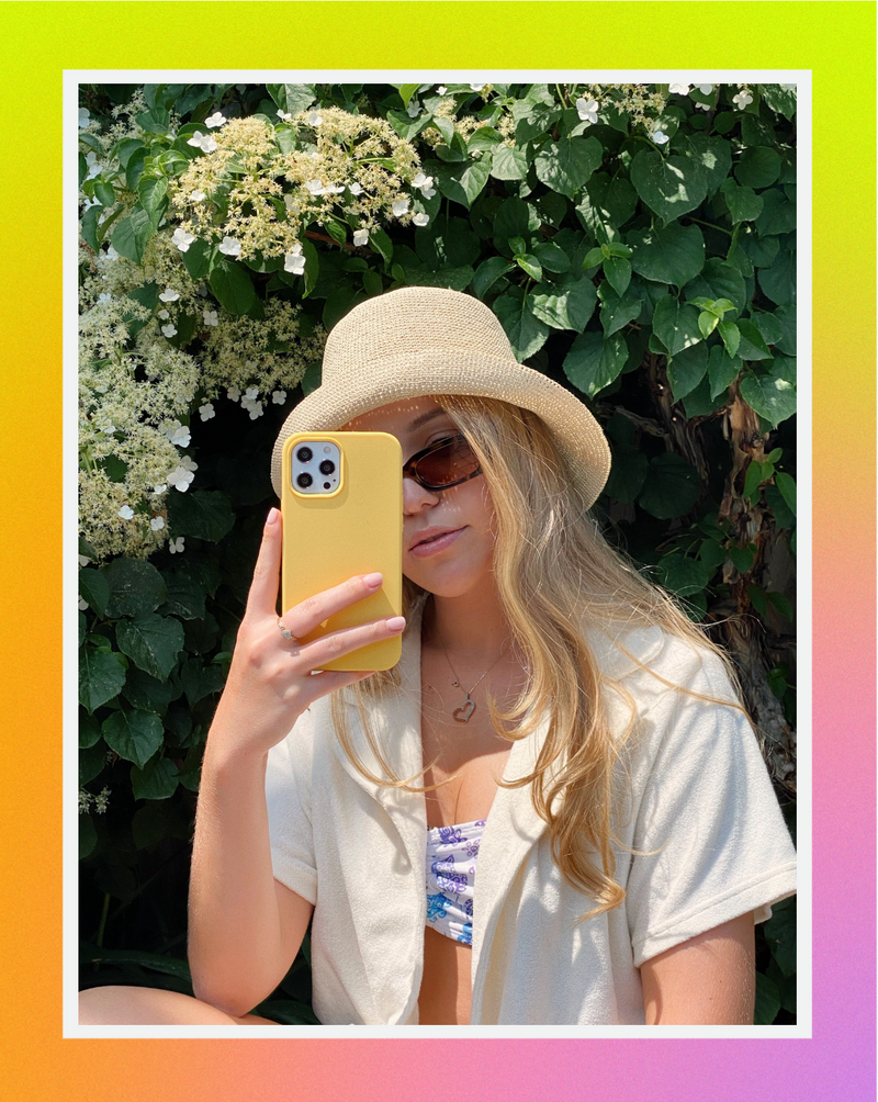 Pastel Yellow iPhone Case