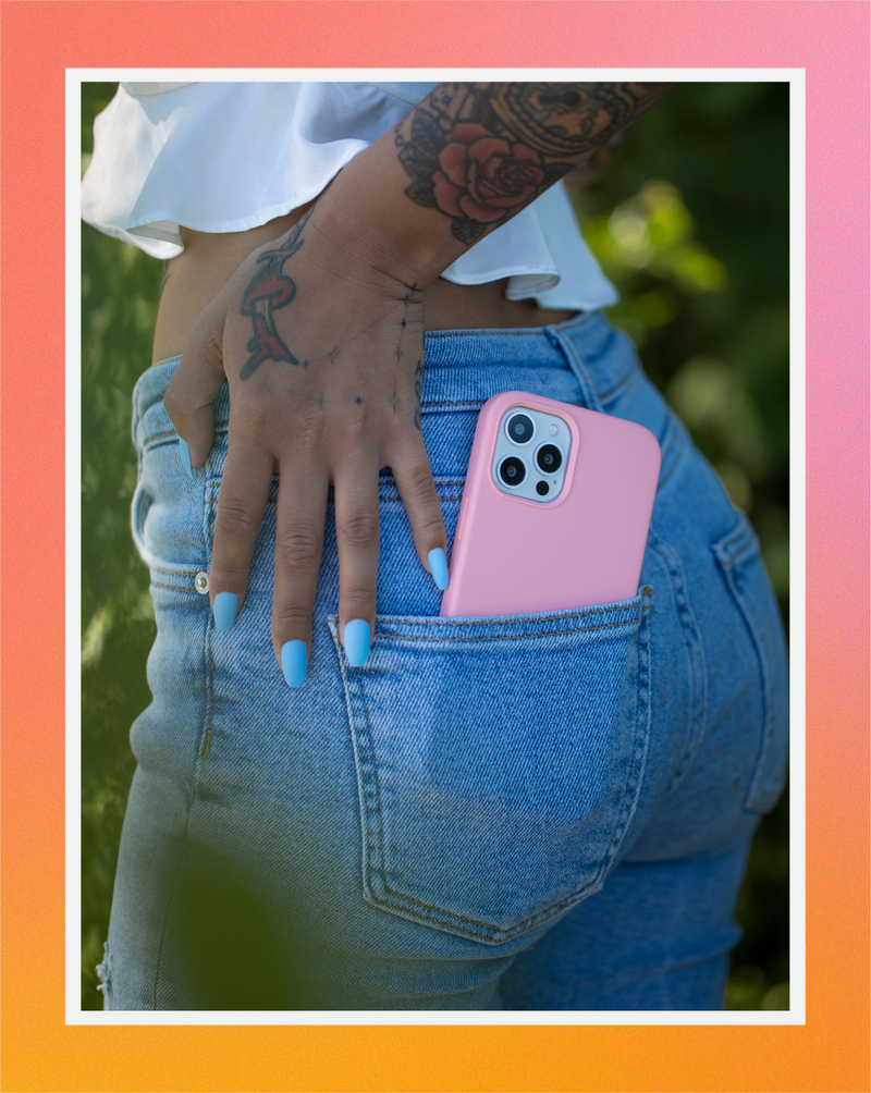 Pastel Pink iPhone Case
