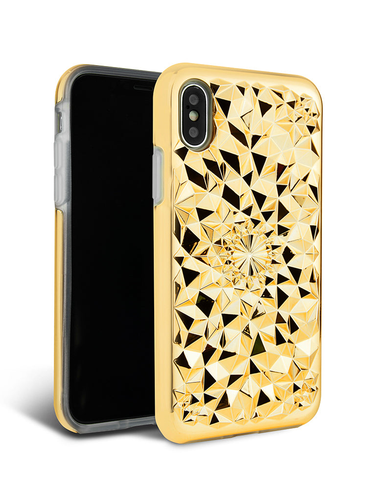 Gold Kaleidoscope iPhone Case