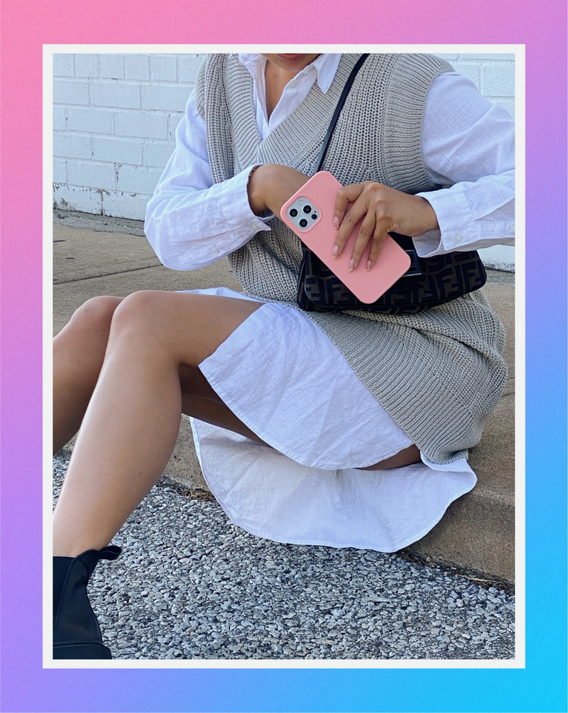 Pastel Pink iPhone Case
