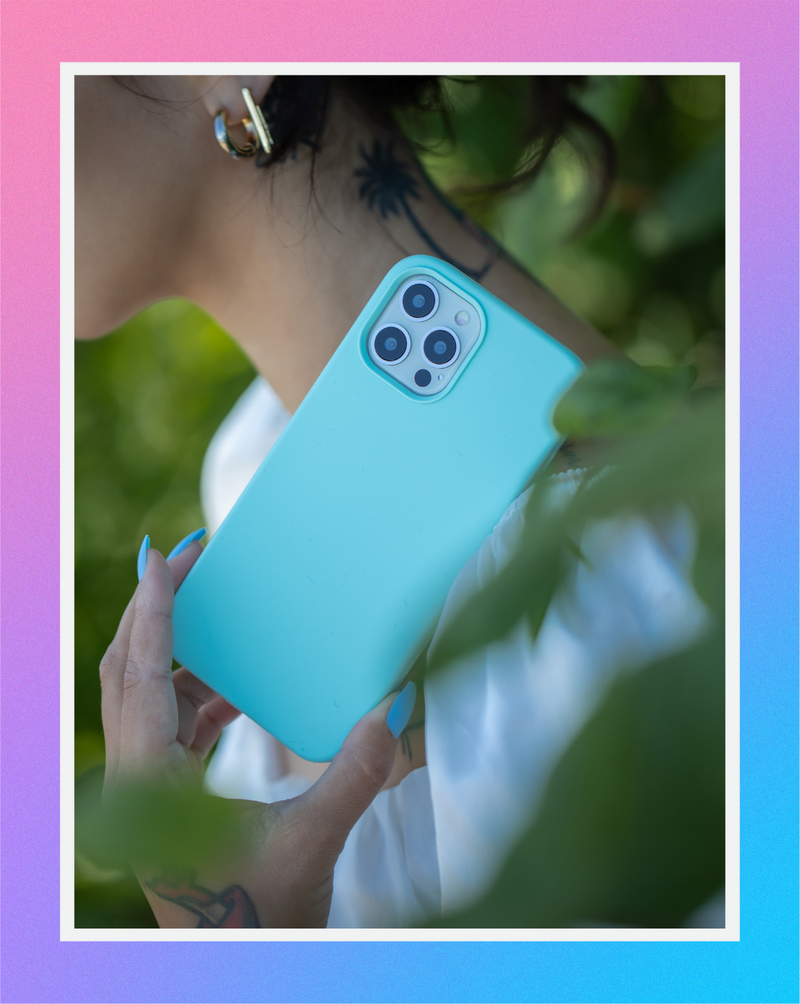 Pastel Green iPhone Case
