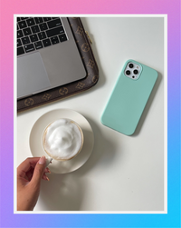 Pastel Green iPhone Case