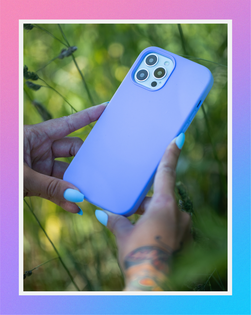 Pastel Purple iPhone Case