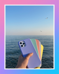 Pastel Purple iPhone Case