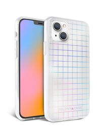 Holographic Grid iPhone Case