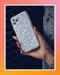 Clear Kaleidoscope iPhone Case