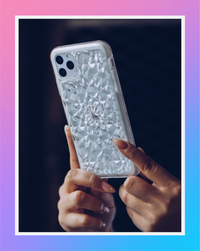Clear Kaleidoscope iPhone Case