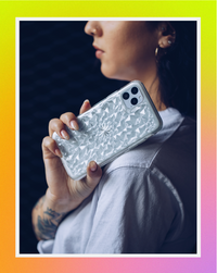 Clear Kaleidoscope iPhone Case