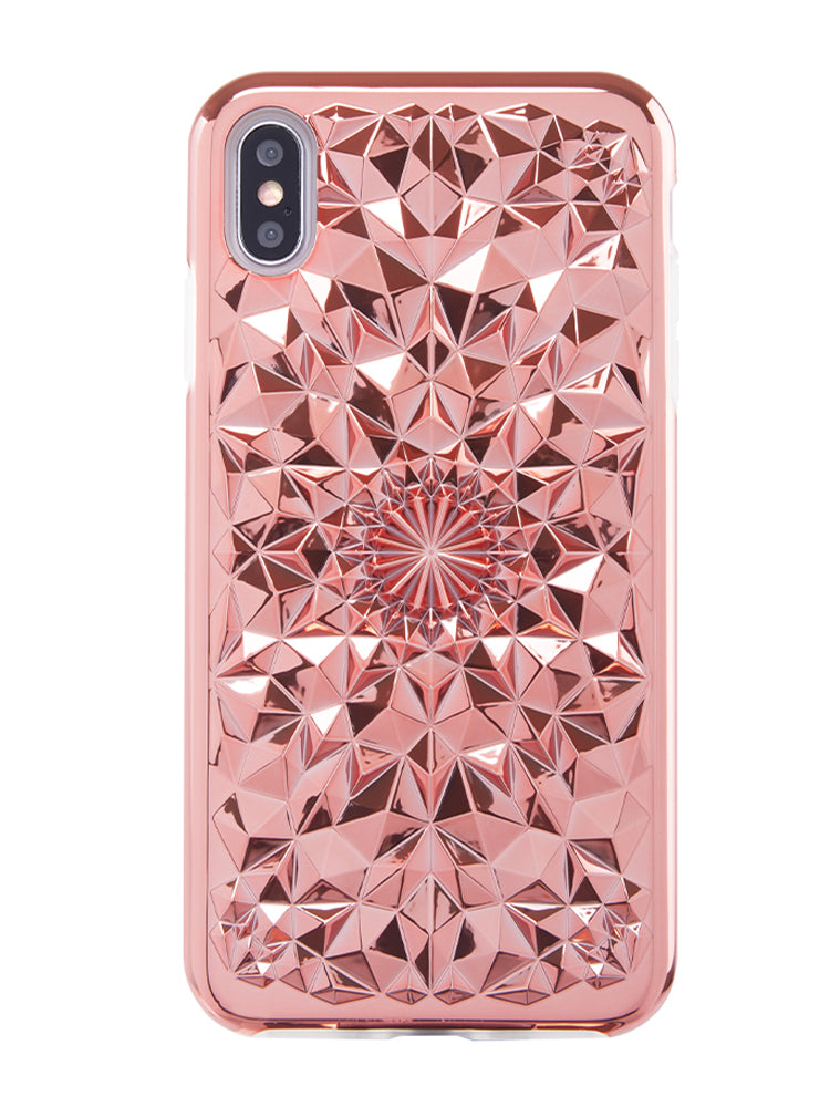 Rose Gold Kaleidoscope iPhone Case